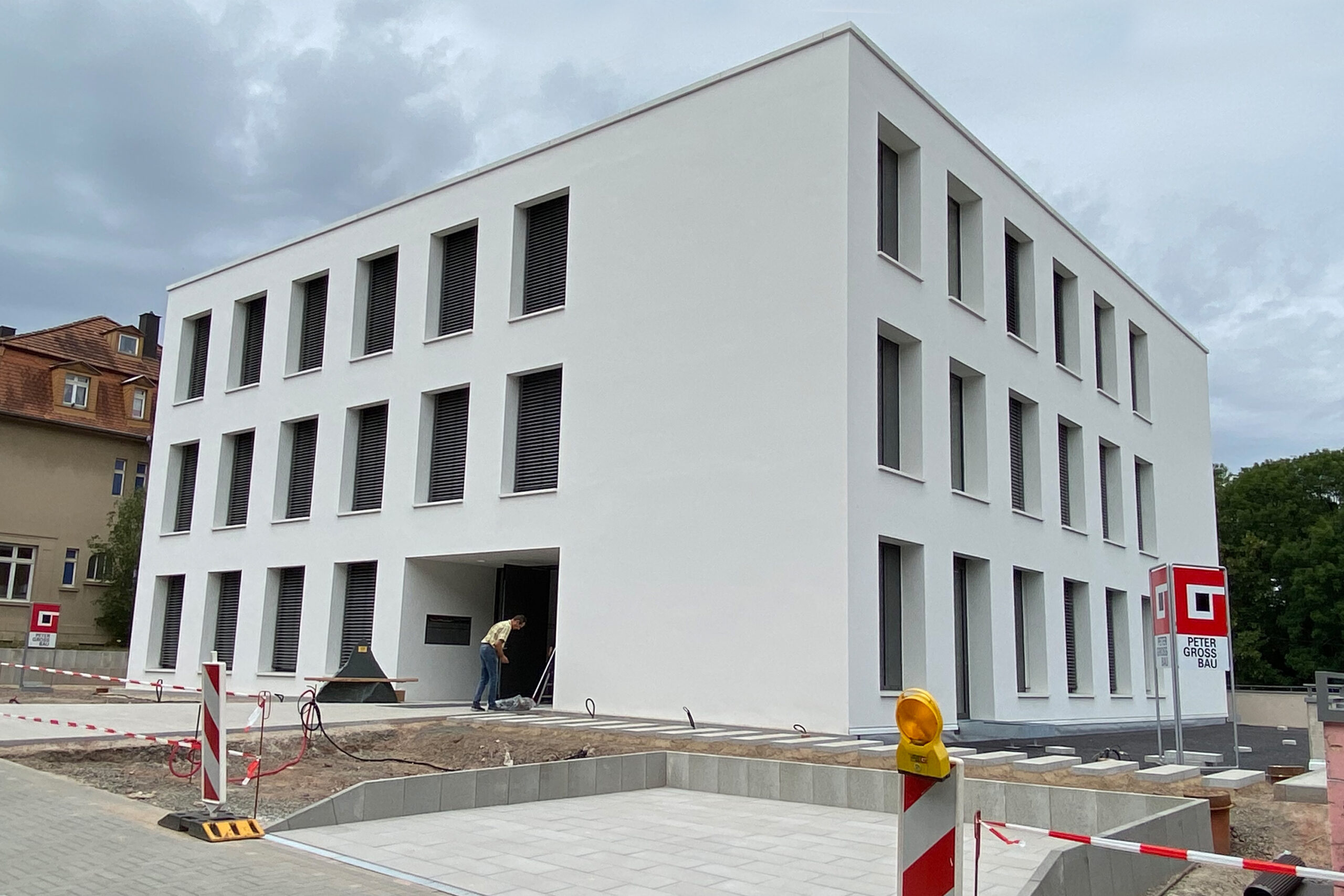 Neubau eines Bürogebäudes mit Tiefgarage